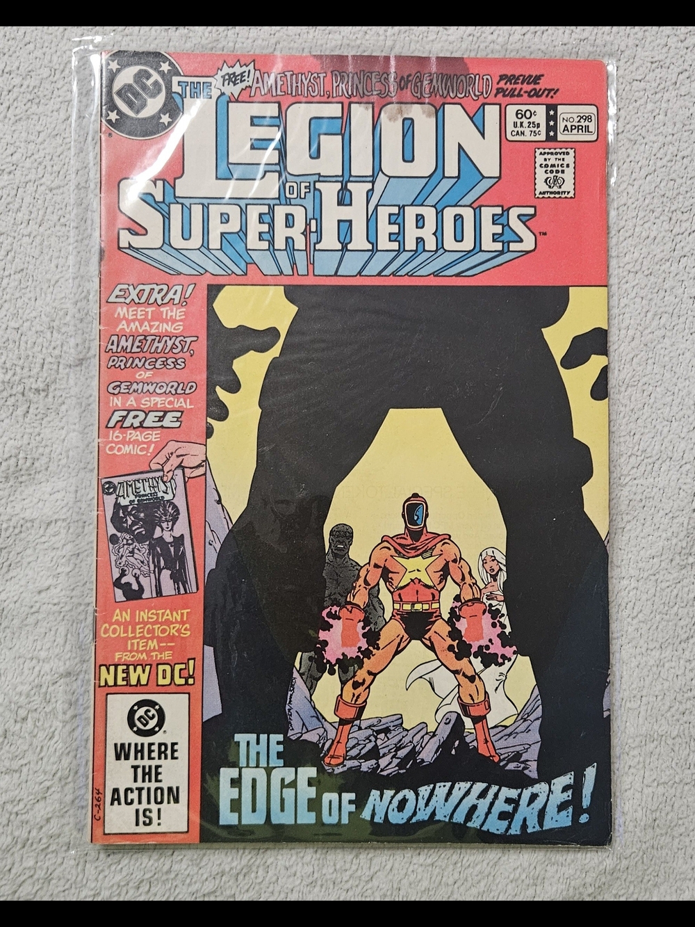 LEGION OF SUPERHEROES D.c. Comics Bronze Age 1983 #298 Raw Grade 1-4.5